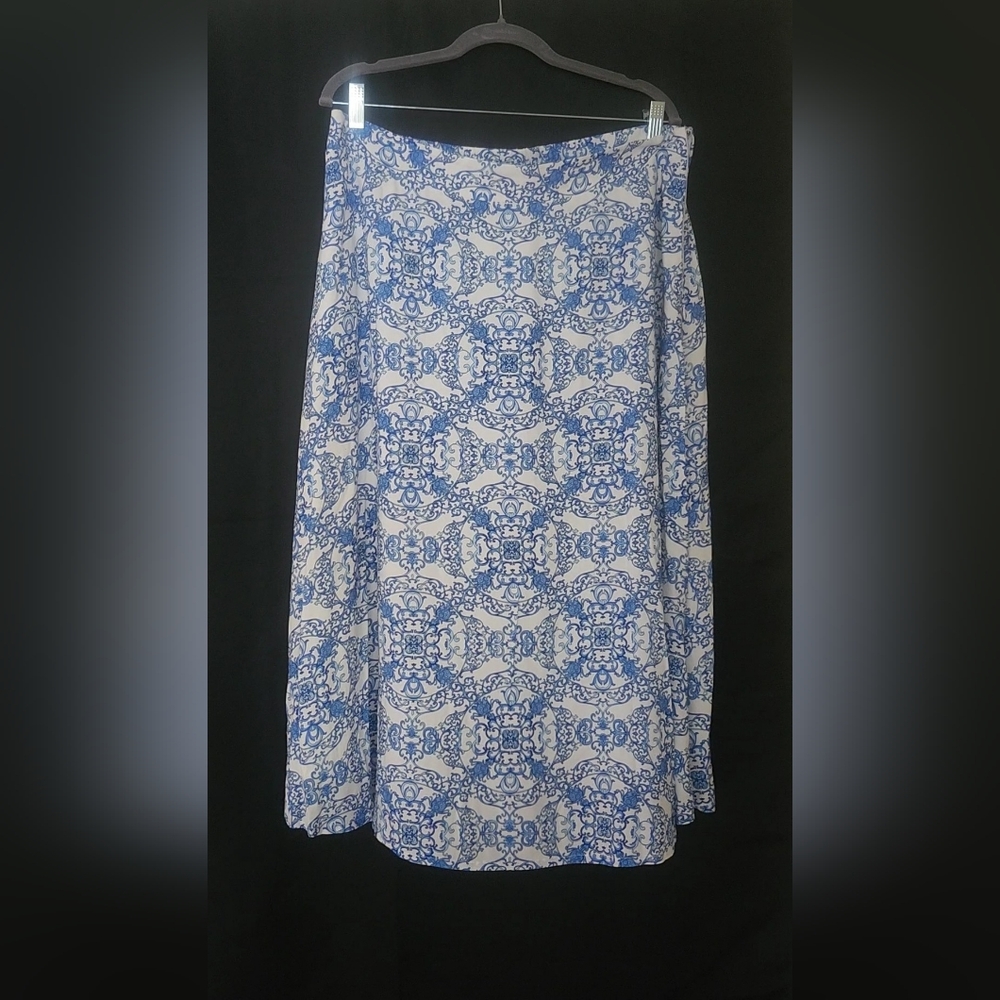 JOIE  Printed Midi Skirt, size XL NEW